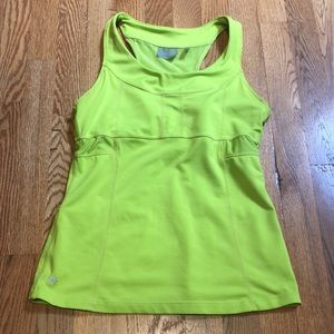 Athleta tank top green size small